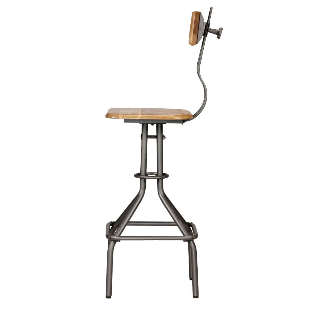 Set da Bar 3 pz in Teak Massello di Recupero 245808