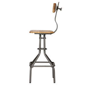 Set da Bar 3 pz in Teak Massello di Recupero 245808