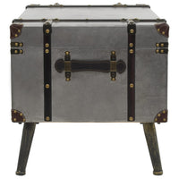 Tavolino da Salotto in MDF e Alluminio 102x51x47,5 cm 245759