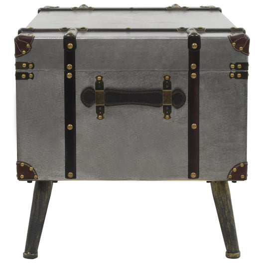 Tavolino da Salotto in MDF e Alluminio 102x51x47,5 cm 245759