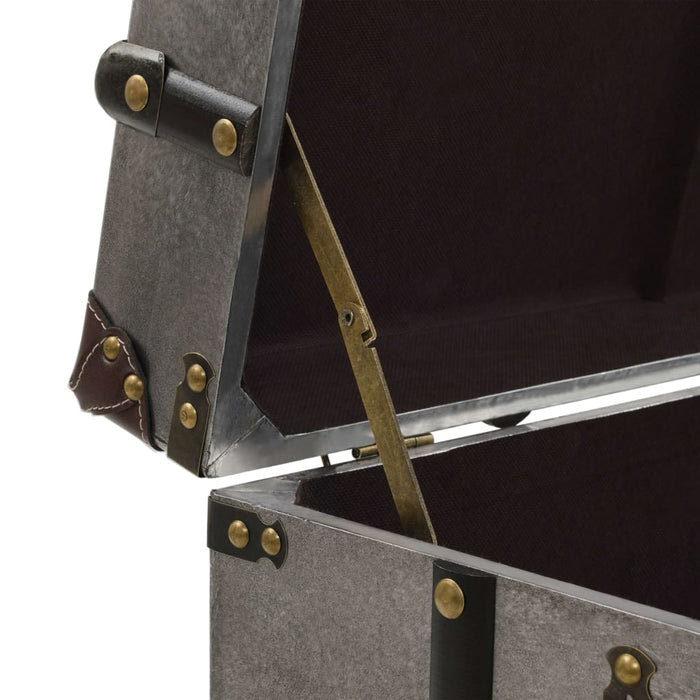 Tavolino da Salotto in MDF e Alluminio 102x51x47,5 cm 245759