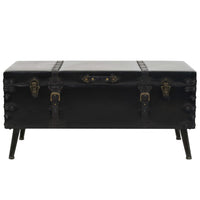 Tavolino da Salotto in MDF e Acciaio 102x51x48 cm 245760