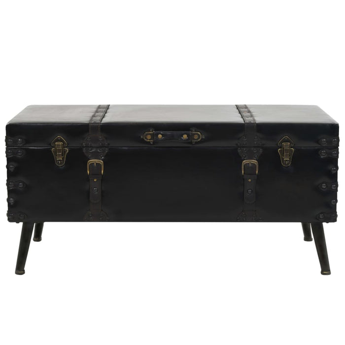 Tavolino da Salotto in MDF e Acciaio 102x51x48 cm 245760