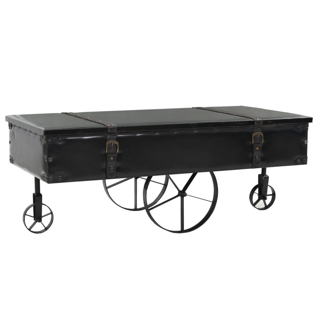 Tavolino da CaffÃ¨ in MDF e Legno di Abete 110x55x43 cm cod mxl 29766