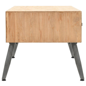 Tavolino da CaffÃ¨ in Legno Massello di Abete 115x55x50 cm cod mxl 8947