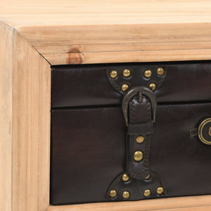 Tavolino da CaffÃ¨ in Legno Massello di Abete 115x55x50 cm cod mxl 8947