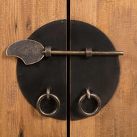 Vanità da Bagno in Legno Massello di Pino 70x32x63 cm 246035