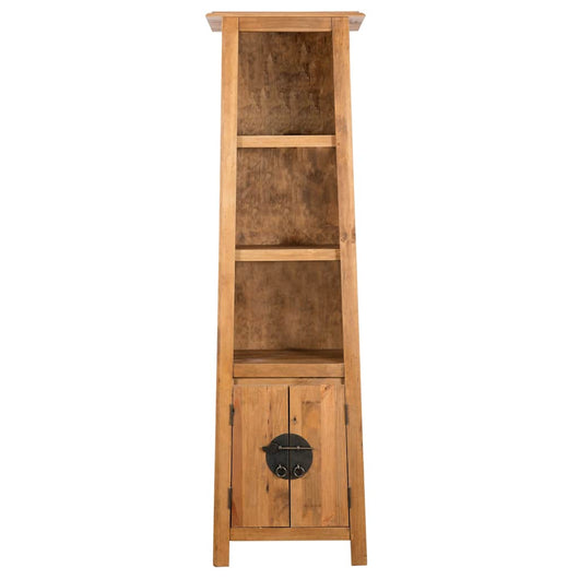 Mobile da Bagno Autoportante Legno Massello di Pino 48x32x170cm 246036