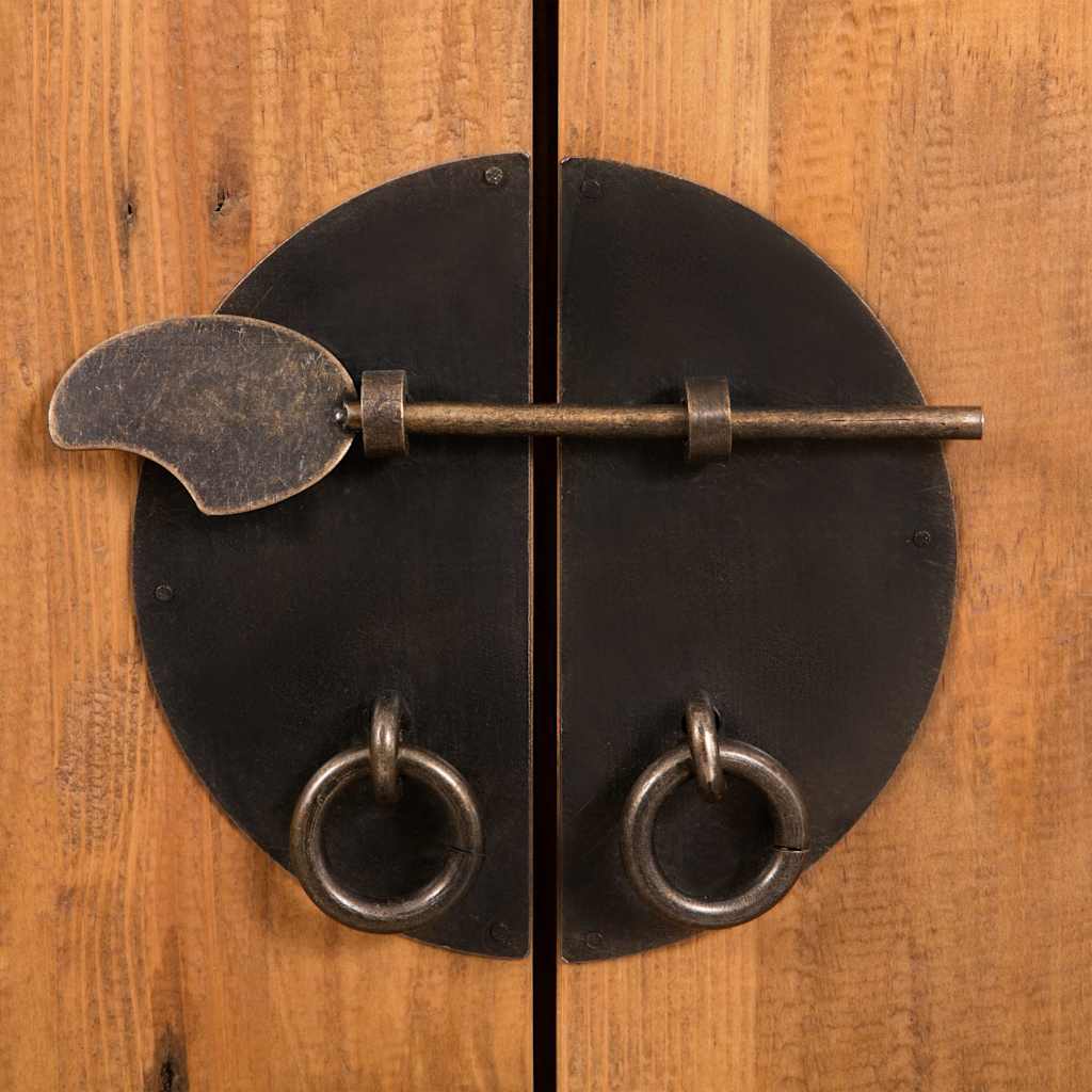 Set Mobili per il Bagno in Massello di Pino Riciclato  cod mxl 7959