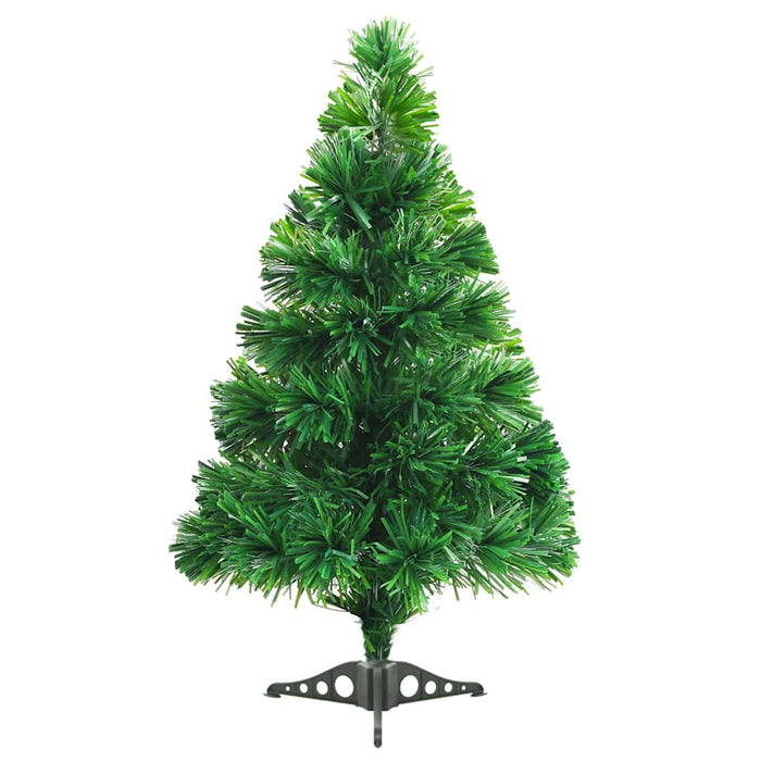 Albero di Natale Artificiale in Fibra Ottica 64 cm Verde 246402