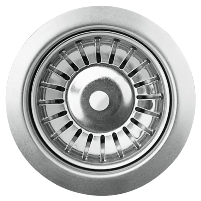 Lavello da cucina in granito vasca singola 57,5 ​​x 46 cm nero 02_0002321