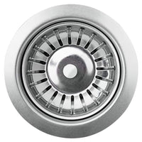 Lavello da cucina in granito vasca singola 57,5 ​​x 46 cm grigio 02_0002322