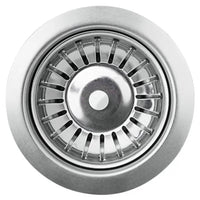 Lavello da cucina in granito vasca singola 56,5 x 51 cm nero 02_0002323