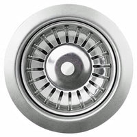 Lavello da cucina in granito vasca singola rotondo nero 02_0002325