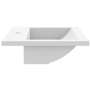 Lavandino in Granito 600x450x120 mm Bianco