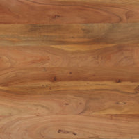 Tavolo da Pranzo in Massello d'Acacia e Acciaio 120x60x76 cm 246295