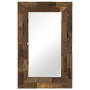 Specchio in Legno Massello di Recupero 50x80 cm 246305