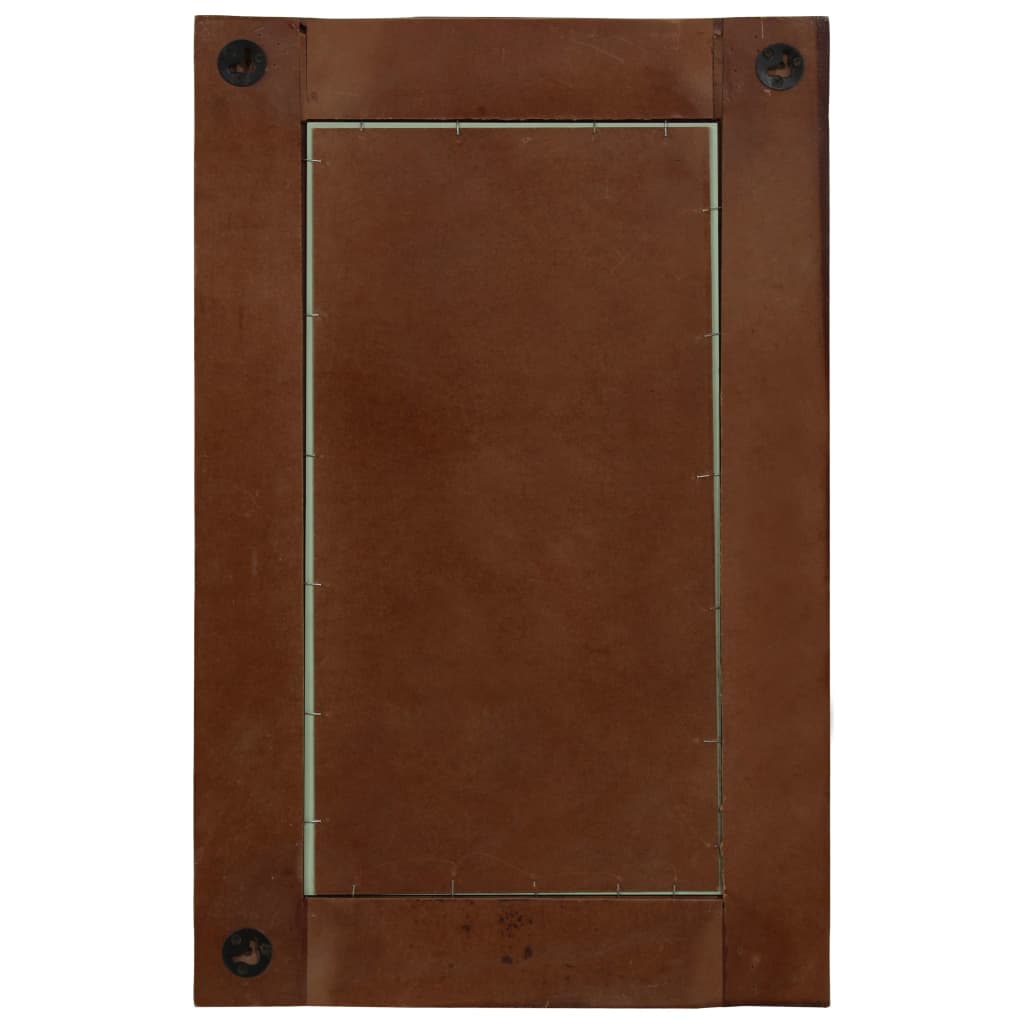 Specchio in Legno Massello di Recupero 50x80 cm 246305