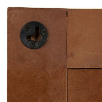 Specchio in Legno Massello di Recupero 50x80 cm 246305