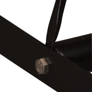 Set da Bar 5 pz in Legno Massello di Recupero e Vera Pelle cod mxl 31318