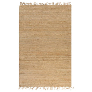 Tappeto in Iuta Intrecciato a Mano 120x180 cm Naturale  cod mxl 73476