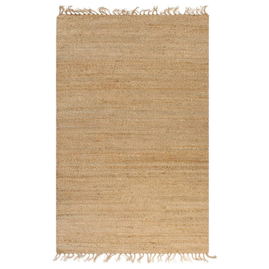 Tappeto in Iuta Intrecciato a Mano 120x180 cm Naturale  cod mxl 73476