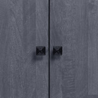 Credenza in Legno Massello di Mango 60x30x76 cm 245909