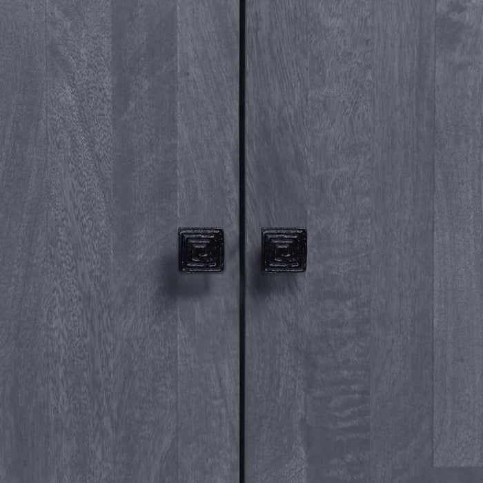 Credenza in Legno Massello di Mango 60x30x76 cm 245909