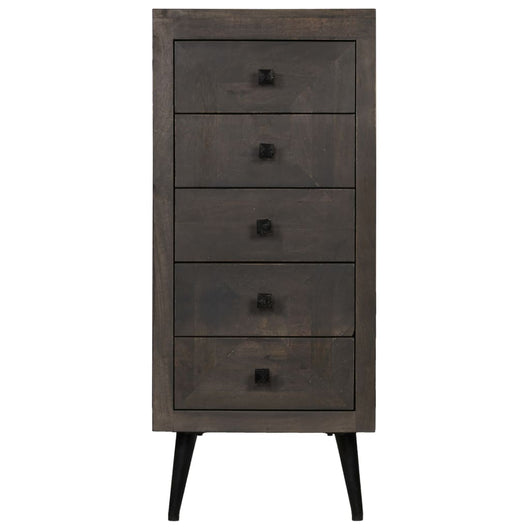 Credenza in Legno Massello di Mango 40x40x91 cm 245912