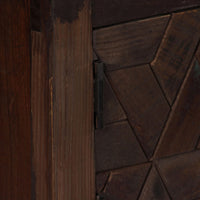 Mobile TV TV buffet dal design pratico in legno massello di recupero 140 cm 2502159