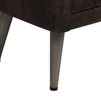 Credenza in Legno Massello di Recupero 60x30x76 cm 245915