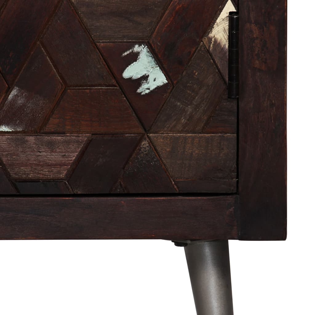 Credenza in Legno Massello di Recupero 60x30x76 cm 245915