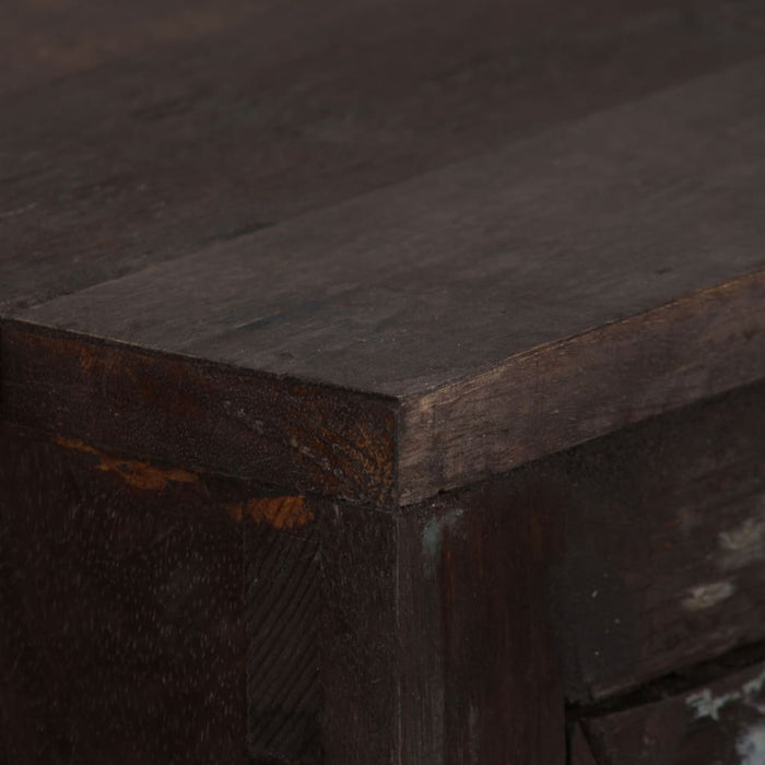 Credenza in Legno Massello di Recupero 160x40x80 cm 245917