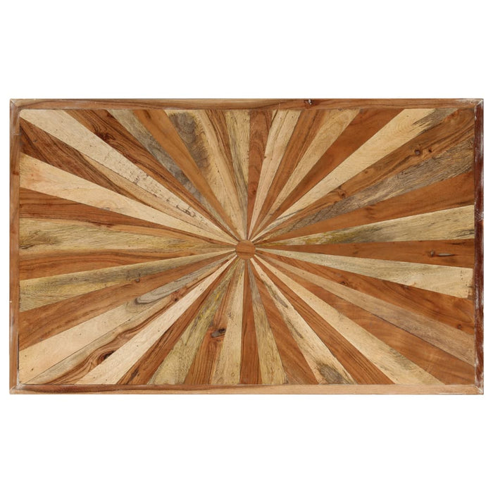 Tavolino da Salotto in Legno Massello di Mango 90x55x36 cm cod mxl 9793