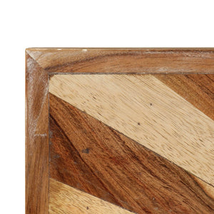 Tavolino da Salotto in Legno Massello di Mango 90x55x36 cm cod mxl 9793