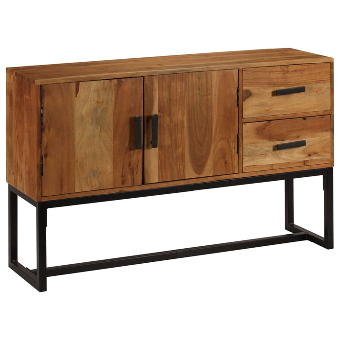 Credenza Marrone 110x30x70 cm in Legno Massello di Acacia cod mxl 13143