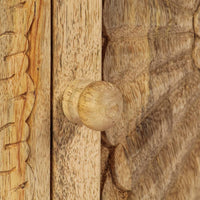 Comodino in Legno Massello di Mango 40x30x50 cm