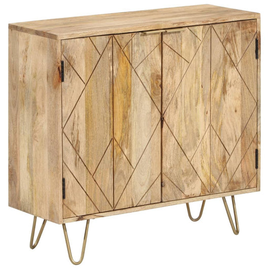 Credenza 80x30x75 cm in Legno Massello di Mango cod mxl 9521