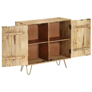 Credenza 80x30x75 cm in Legno Massello di Mango 246155
