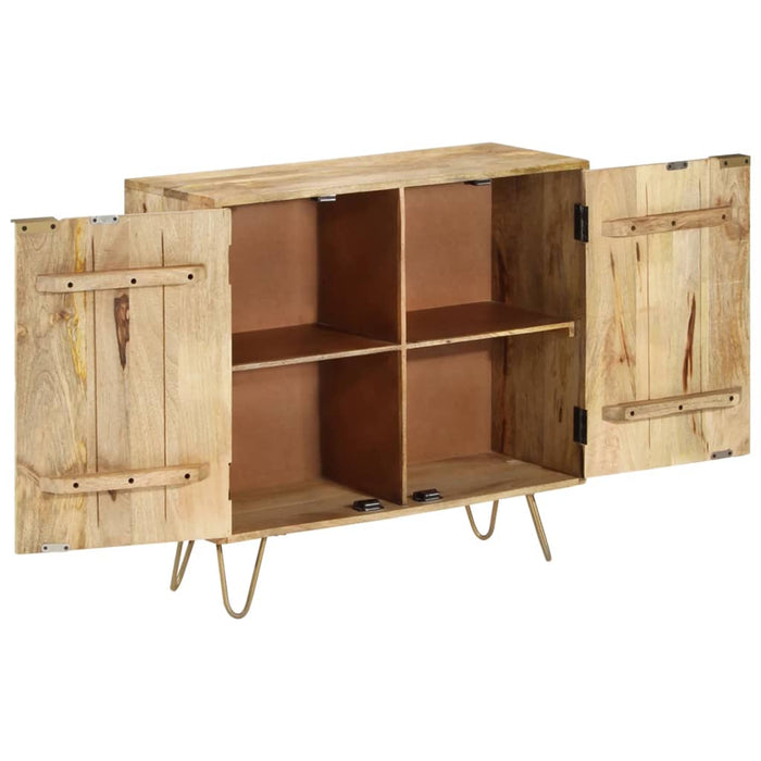 Credenza 80x30x75 cm in Legno Massello di Mango 246155