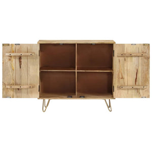 Credenza 80x30x75 cm in Legno Massello di Mango 246155