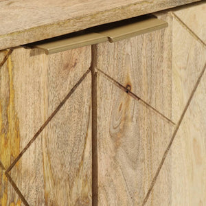 Credenza 80x30x75 cm in Legno Massello di Mango cod mxl 9521