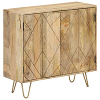 Credenza 80x30x75 cm in Legno Massello di Mango 246155