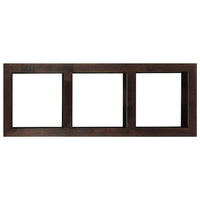 Mobiletto Consolle in Legno Massello di Acacia 40x30x110 cm cod mxl 14635