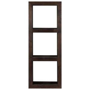 Credenza buffet consolle mobile contenitore 110 cm in legno massello di acacia 4402278