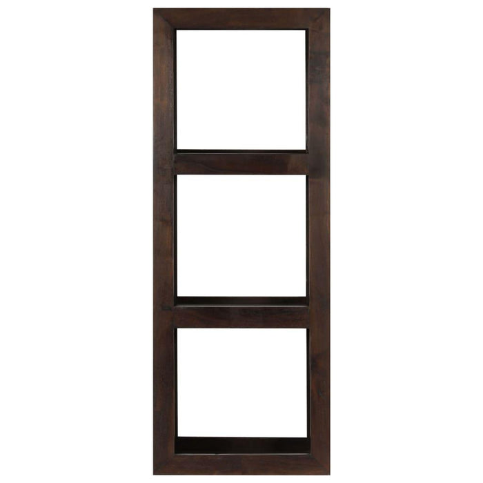 Credenza buffet consolle mobile contenitore 110 cm in legno massello di acacia 4402278