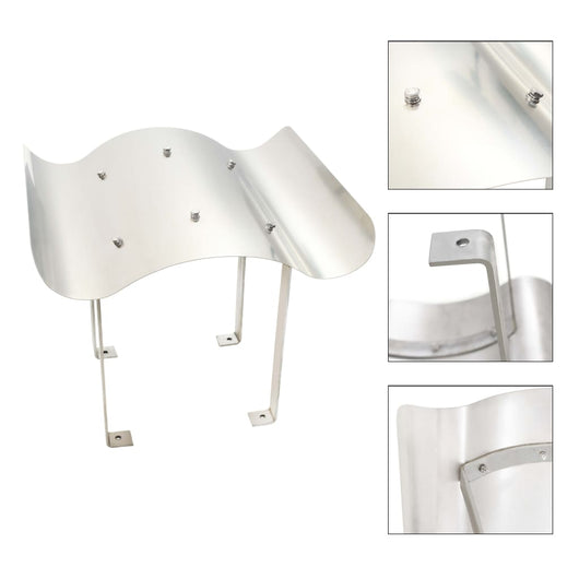 Comignolo per Canna Fumaria in Acciaio Inossidabile Argento cod mxl 66368