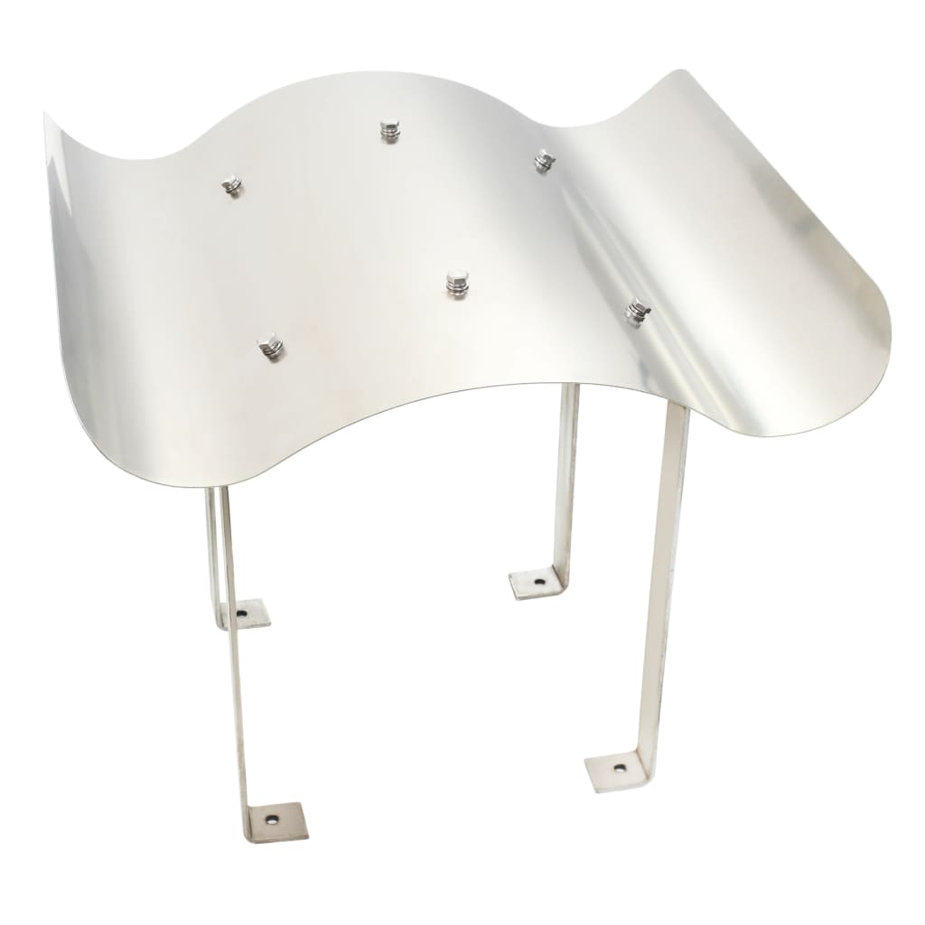 Comignolo per Canna Fumaria in Acciaio Inossidabile Argento 142984