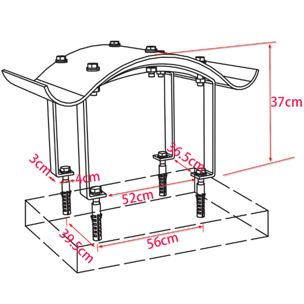 Comignolo per Canna Fumaria in Acciaio Inossidabile Argento 142986