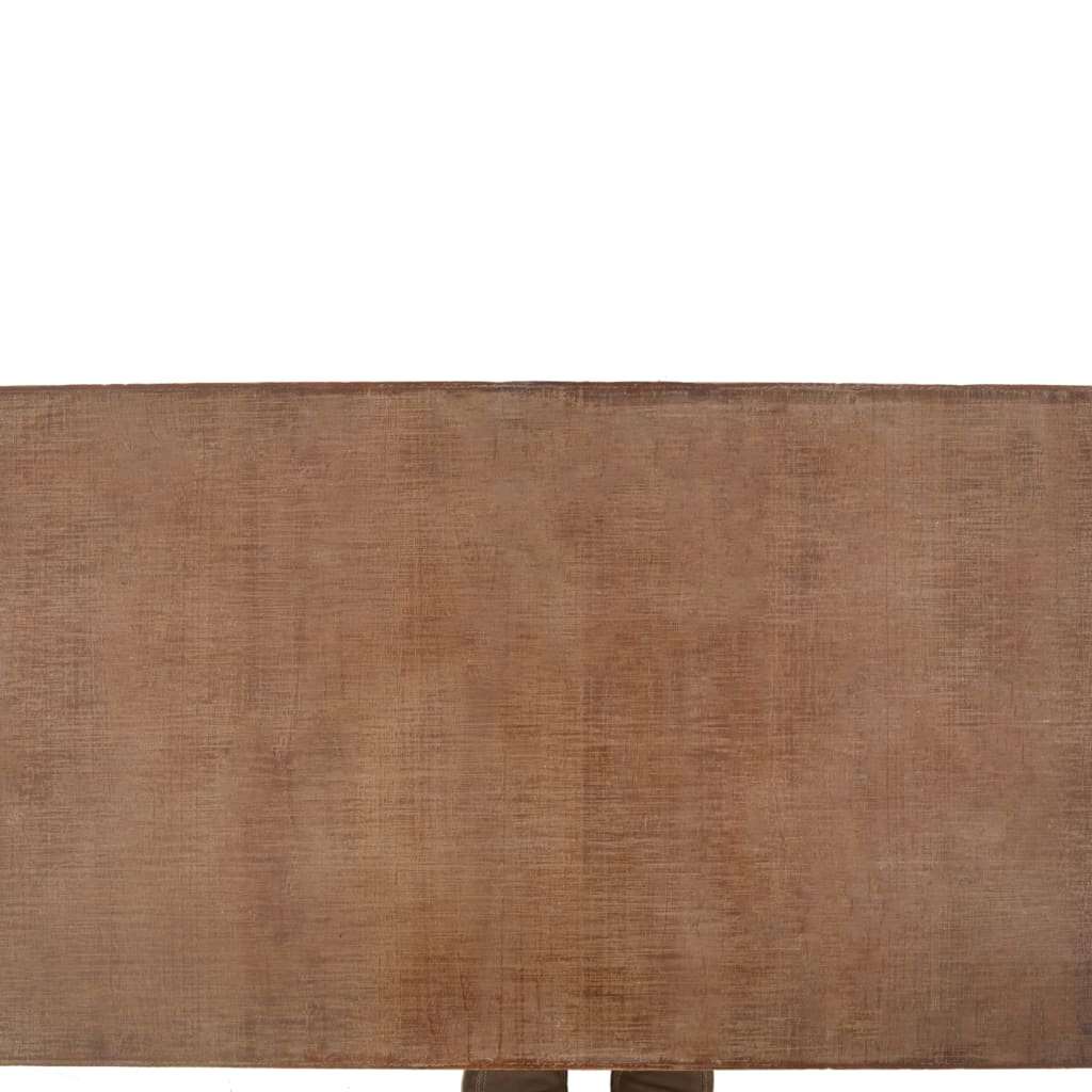 Tavolino da Salotto in Legno di Abete 91x51x38cm Marrone 246119